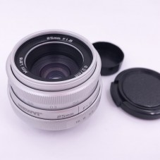 Mini 25mm F1.8 APS-C Television TV Lens/CCTV Lens For 16mm C Mount Camera