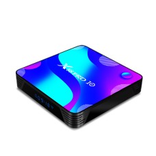 X88 PRO 10 Android 11.0 TV Box, RK3318 Quad-Core Support 2.4G/5.8G Dual WiFi Bluetooth 4.0 3D 4K Media Player