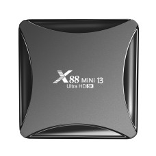 X88 Pro 13 mini Android 13.0 TV Box RK3528 Quad-Core WiFi 2.4G/5.8Ghz 8K HDR10+ Ultra HD USB Smart Media Player