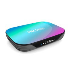 HK1 Box Android 9.0 TV Box Dual WiFi 2.4GHz/5GHz BT Amlogic S905X3 Quad Core 64 Bits 3D/8K Full HD/H.265/USB3.0 Android Box