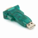 Blue USB 2.0 to RS232 Serial 9 Pin Cable Adapter for PC Mac GPS