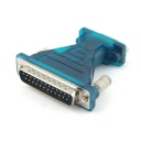 USB 2.0 to 9/25 pin Serial RS232 Cable DB9/DB25 Adapter