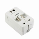 Universal Travel Adapter AC Power Plug All In One with USB Port