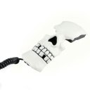 Fearful Skull Shape Novelty Telephone Flashing Phone