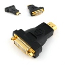 DVI Female to HDMI Male Adapter Converter for HDTV