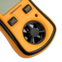LCD Gauge Meter Sport Anemometer NTC Thermometer Digital Wind Speed Measurement