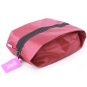 Travel shoe bag / waterproof shoe bag wine red
