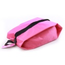 Travel shoe bag / waterproof shoe bag rose red