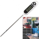 LCD Display Food Thermometer with Reading Holder for Cooking Food Probe Meat