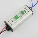 20W (8-12) x2 LED Driver Waterproof IP67 Power Supply 25-45V 600mA