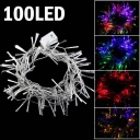 8-mode 100-LED String Lamp Light 10m for Christmas Halloween Multi-color