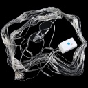 Blue 120-LED String Lamp Light (1.5x1.5m)for Christmas & Halloween Decoration