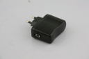 EU Plug USB AC DC Power Supply Wall Charger Adapter MP3 MP4 DV Charger Black