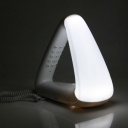 Triangle Home Desk Bedroom Telephone with Night Light New