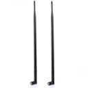 2pcs RP-SMA 2.4 GHz 9dBi WIFI Booster Wireless Antenna WLAN