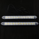 2x 12-LED Daytime Running Light Day Fog Lamp DRL Super White 12V DC