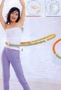 Large spring soft hula hoop