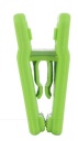 Flocking hanger Mini clip 10 pcs green
