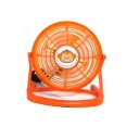 360-degree rotating ultra quiet USB fan orange