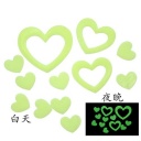 Full House luminous paste / bedroom wall stickers / ceiling paste heart-shaped