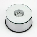 Unique Rotating Crystal Display Base Stand 7 LED Light