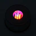 Unique Rotating Crystal Display Base Stand 7 LED Light