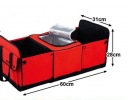 Multi-purpose finishing boxes trunk car storge red
