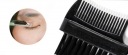 black and white models beauty makeup brush 5 in 1