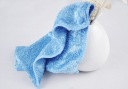 Microfiber double washing towels scouring pad colors random