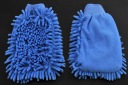 Chenille microfiber wash mitt Cleaning glove color randomly