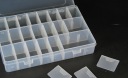 transparent box 24 frames assemble DIY jewelry box storage box