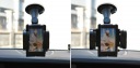 Rotating suction cup car outlet dual-use vehicle mobile phone holder / GPS navigation frame