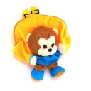 Animal plush backpack - monkeys