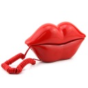 Unique Red Sexy Lips Land Line Telephone Phone for Home