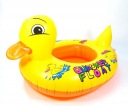 small yellow duck inflatable baby swimming  boat / swim ring