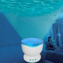 Ocean Sea Wave LED Projector MP3 Speaker USB Lamp