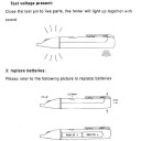 AC Electric Voltage Detector Sensor Tester Pen 90~1000V