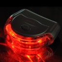 UFO Bike Bicycle 5 LED Taillight Rear Light Cycling Safety Lamp Waterproof