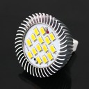 7W MR16 5630 SMD 16-LED Light Bulb Lamp 10-18V Warm White New