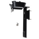 2 in 1 Universal Black Plastic Sliding Camera Clip Mount for Xbox 360 Kinect and PS3 Move