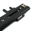 Fotomate LP-03 Macro Turning Slider TriPod Head Plate Two-way Movable 250mm