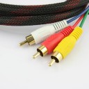 5 feet 1.5M HDMI Male to 3RCA 3 RCA Video Audio AV Cable