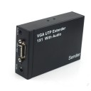 VGA UTP 1x1 Splitter Extender by Cat5 Cable up to 300M with Audio