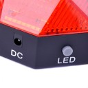 Rechargeable Bicycle Laser Safety Taillight with Laser Light Beam Rear RED LED Light Lamp