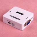 Mini HDMI to VGA Converter Converter HD TV VHS Blu PS3 Xbox HDMI2VGA CB6116