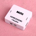 MINI HDMI2HDMI AUDIO+ Audio converter with 1080p