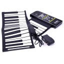 2013 hot selling 61keys USBsilicone flexible roll up piano