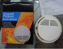 SS - 168 smoke alarm 9 v battery/independent smoke