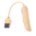 cute USB Hub 2.0 Speed Peanut Shape