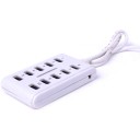 10 PORT 480Mbps High performance USB 2.0 HUB for LAPTOP MAC